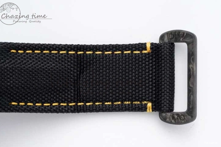 Black Nylon Black Dial Submariner Yellow 1:1 DIW Edition VS3135 on Best VSF Strap Carbon 0108